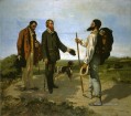 Bonjour Monsieur Courbet Realist Realismus Maler Gustave Courbet